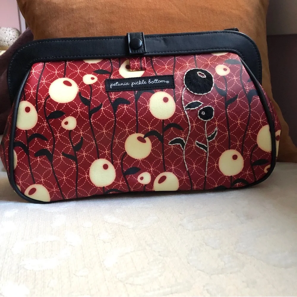 Petunia Pickle Bottom small diaper bag wristlet clutch NWOT
